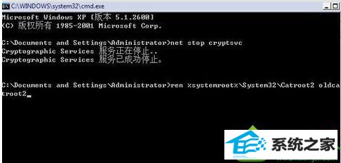 将CATRooT2改为oldcatroot2 win10系统无法禁用启用本地连接的解决方法