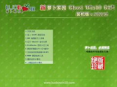 ܲ԰Windows10 Ƽװ64λ 2020.06